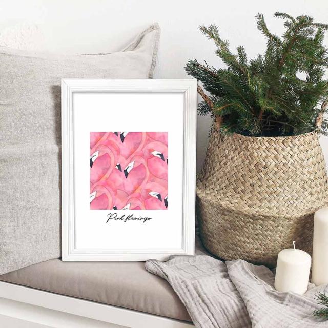 アートポスター A4 miimリラックスリゾート 文字テキスト メッセージ ピンク高級印画紙 PO30 送料無料-2