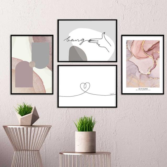 アートポスター A4 余白バランスがおしゃれ miimA4 A3 北欧 モダン 絵 ナチュラル ベージュ AB10915048-6376 送料無料-12