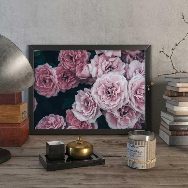 アートポスター A3 スモーキートーン miim ポスター花 ブーケ 北欧 クール モダン フォトグラフィー 写真 送料無料-1