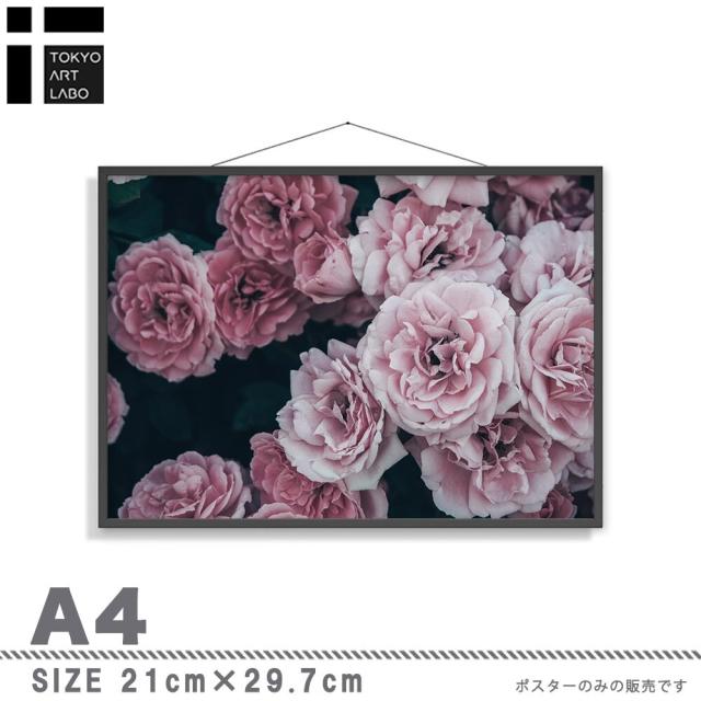 アートポスター A3 スモーキートーン miim ポスター花 ブーケ 北欧 クール モダン フォトグラフィー 写真 送料無料-3