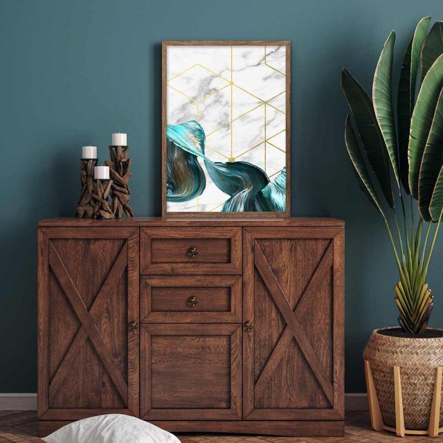 アートポスター A3 クリエイティブテイスト miim幾何学 模様 近未来感モダン 絵 グラフィック AB10915082-C0375 送料無料-3