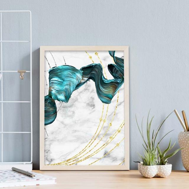 アートポスター A4 クリエイティブテイスト miim幾何学 模様 近未来感モダン 絵 グラフィック AB10915062-6388 送料無料-2