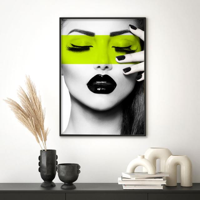 アートポスター A4 サロン アパレル系内装 カウンター装飾に Fashion Iconおしゃれ モード AB10908663-6392 送料無料-1