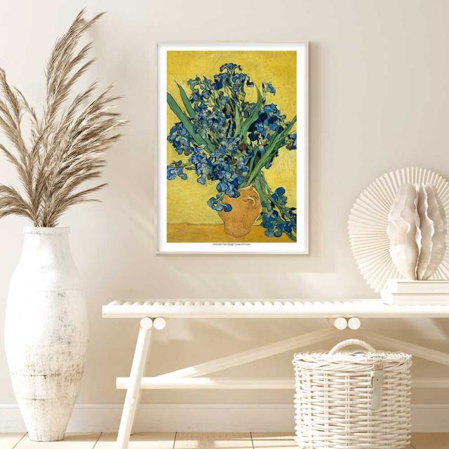 アートポスター A3 Vincent Van Gogh ゴッホ Irises アイリス 名画miim高品質アートプリント PO73 送料無料-1