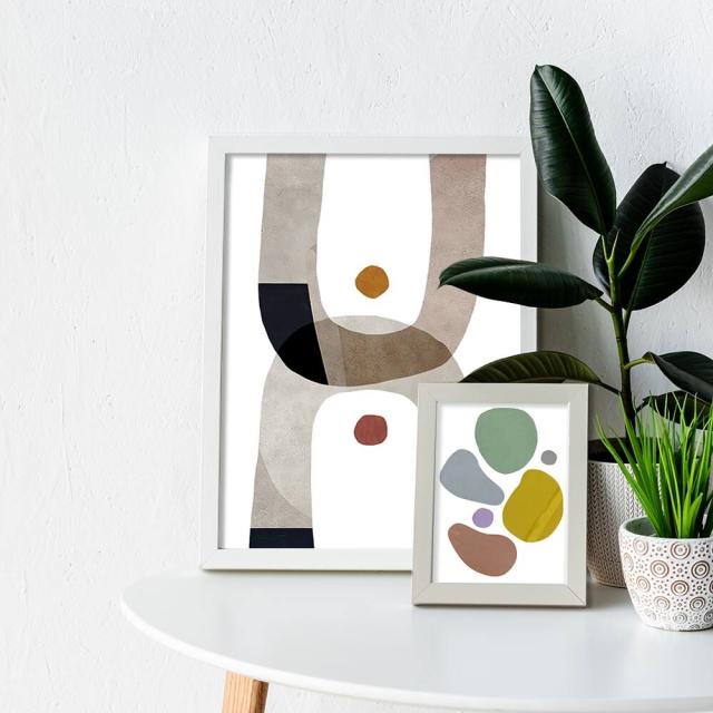 アートポスター A3 余白のバランスが良い感じ チルカラー グレイッシュ 北欧風 和風 和モダン 絵 イラスト AB10914711-C0359 送料無料-5