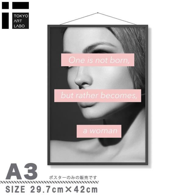 アートポスター A3 サロン アパレル系の壁装飾カウンター装飾に Fashion Icon ポスター miim 送料無料-2