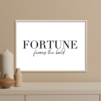 アートポスター A4 サロン アパレル系内装 カウンター装飾に Fashion Iconフォーチュン 送料無料-2