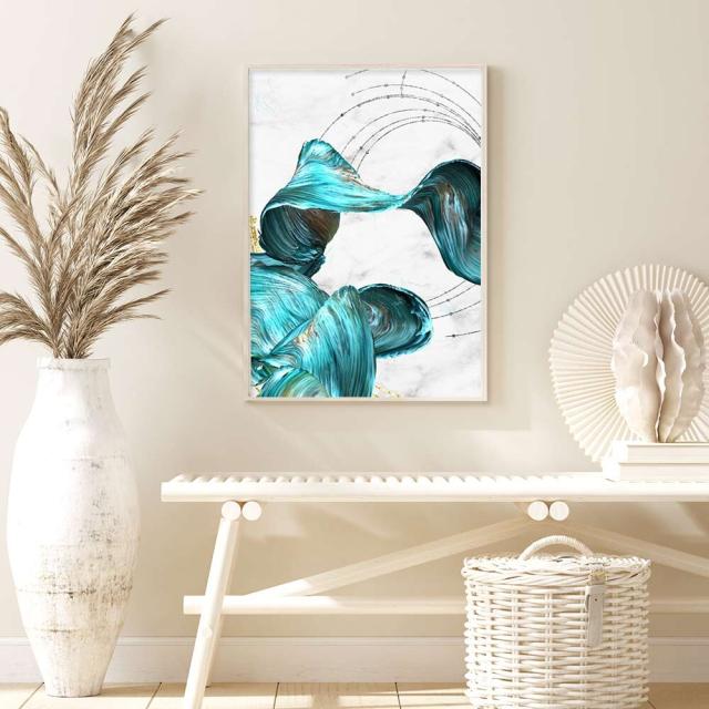 アートポスター A4 クリエイティブテイスト miim ポスター 幾何学 模様 近未来感モダン 絵 グラフィック AB10915064-6409 送料無料-1