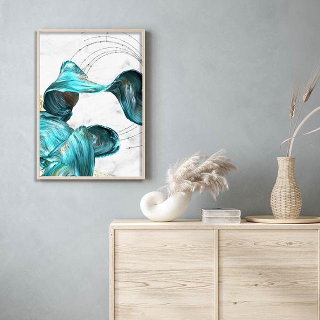 アートポスター A4 クリエイティブテイスト miim ポスター 幾何学 模様 近未来感モダン 絵 グラフィック AB10915064-6409 送料無料-2