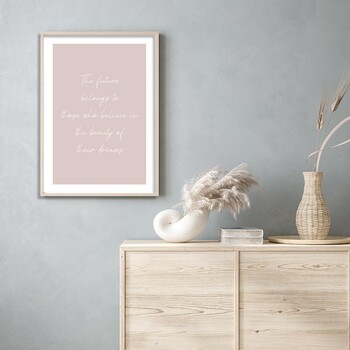 アートポスター A3 miimピンク コーラル FUTUREアートプリント 高級印画紙 PO25 送料無料-2