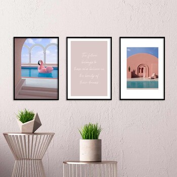 アートポスター A3 miimピンク コーラル FUTUREアートプリント 高級印画紙 PO25 送料無料-7