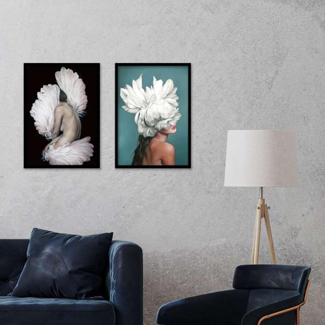 アートポスター A4 サロン アパレル系内装 カウンター装飾に Fashion Iconおしゃれ モダン 送料無料-4