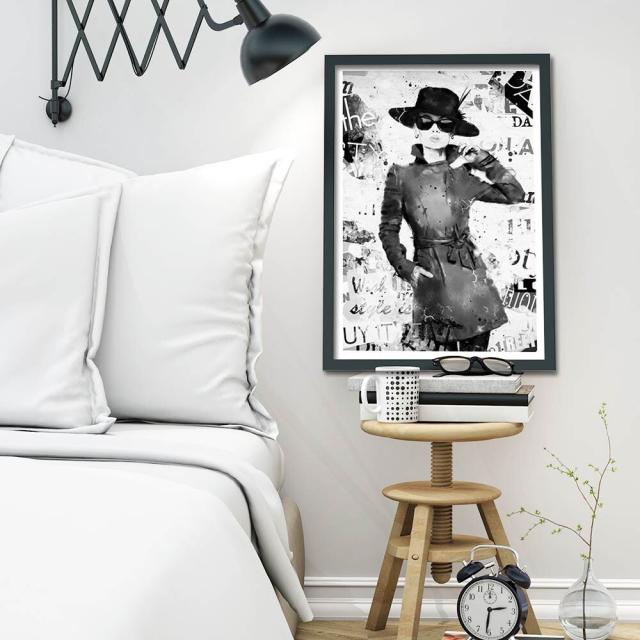 アートポスター A4Fashion Iconアートプリント 微粒面 微光沢 厚手 ポスター miim AB10907654-6423 送料無料-1