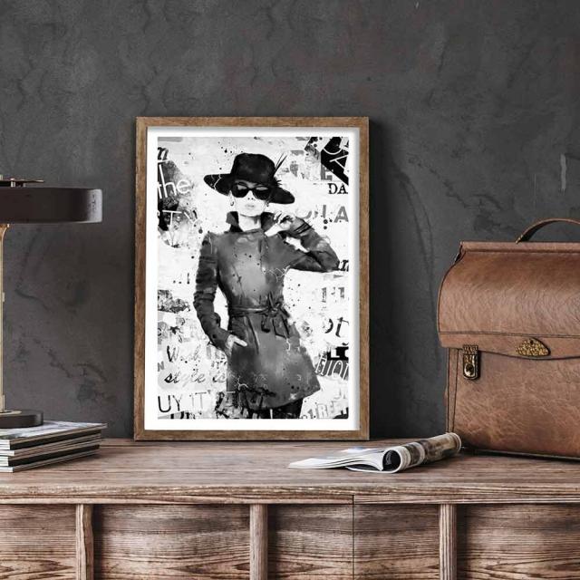 アートポスター A4Fashion Iconアートプリント 微粒面 微光沢 厚手 ポスター miim AB10907654-6423 送料無料-2