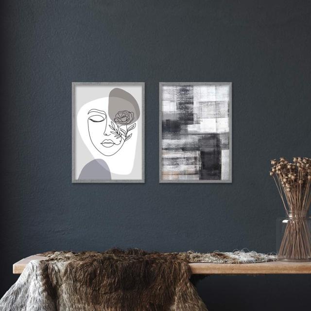 アートポスター A4 チルデザインであか抜け感 チルトーン 和モダン 和風 ミニマル モダン 絵 AB10914554-6428 送料無料-14