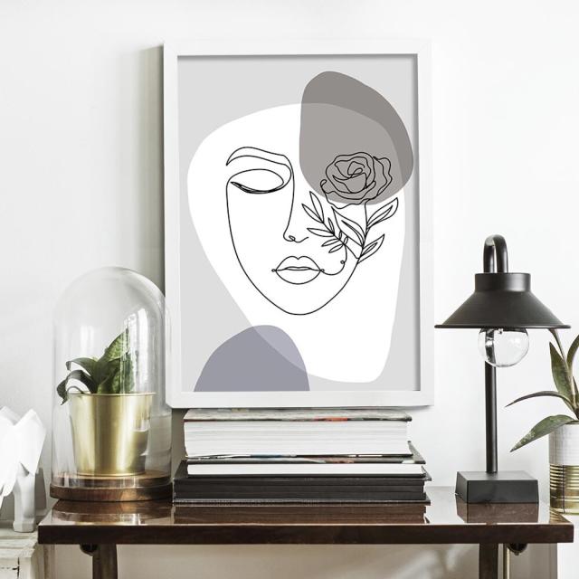 アートポスター A3 余白バランスがおしゃれ miim ポスター A4 A3 北欧 モダン 絵 ナチュラル ベージュ 送料無料-1