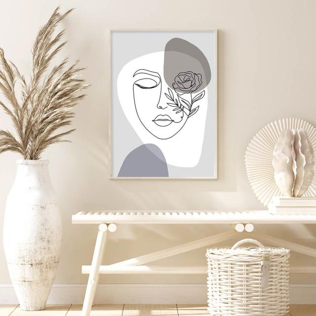 アートポスター A3 余白バランスがおしゃれ miim ポスター A4 A3 北欧 モダン 絵 ナチュラル ベージュ 送料無料-4