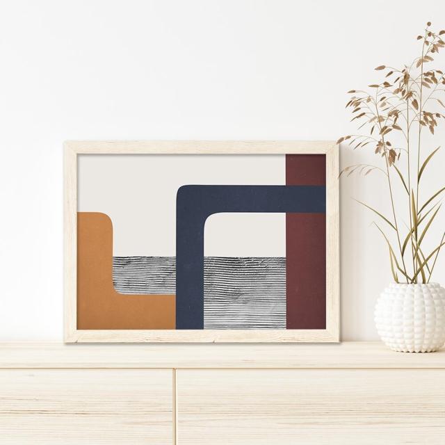 アートポスター A4 チルデザインであか抜け感 チルトーン 和モダン 和風 ミニマル モダン 絵 AB10914541-6433 送料無料-1