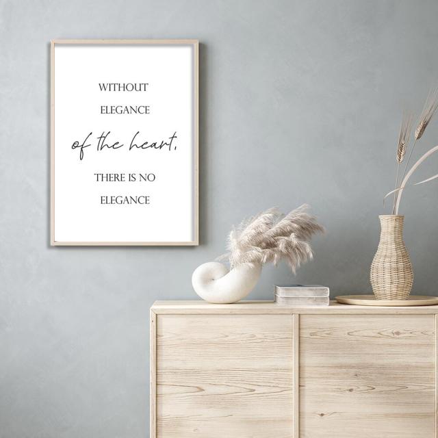 アートポスター A4 miimELEGANCE エレガンス 文字テキストデザインアートプリント 高級印画紙 PO11 送料無料-2