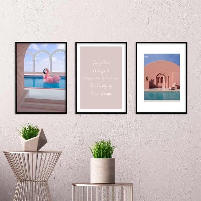 アートポスター A4 miimピンク コーラルアートプリント 高級印画紙 PO29 送料無料-4