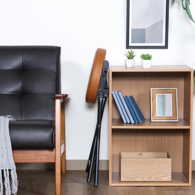 折りたたみスツール PU 4脚セット 送料無料-6