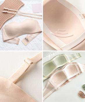 ストラップレスブラ盛れるずれない落ちない 送料無料 即日発送-2