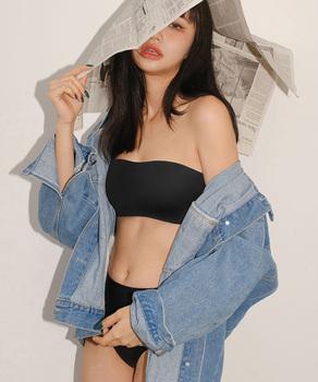 ストラップレスブラ盛れるずれない落ちない 送料無料 即日発送-4