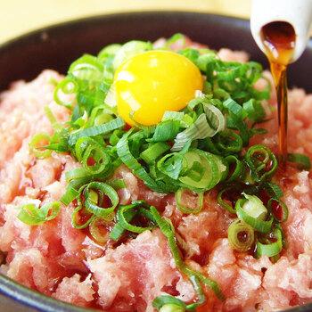 静岡 石原水産 簡単調理 ねぎとろ丼の具4食セット 送料無料-2