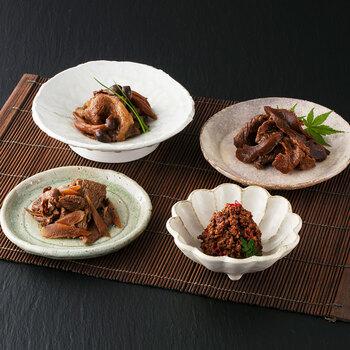 岐阜 創業明治10年 鵜舞屋 飛騨牛しぐれ煮詰合せ 4種 送料無料-2