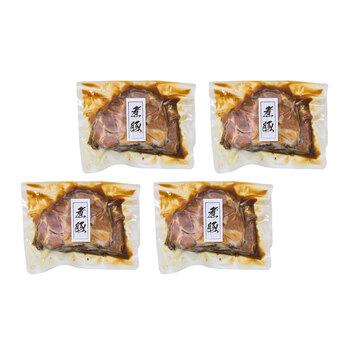 岐阜 創業明治10年 鵜舞屋 昆布巻のたれで仕込んだ煮豚 100g×4 送料無料-1
