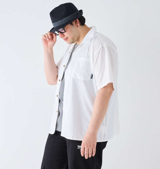 大きいサイズ OUTDOOR PRODUCTS 半袖オープンカラーシャツ 3L 4L 5L 6L 7L 8L MC742221-67221 ラッピング可 送料無料 即日発送-3