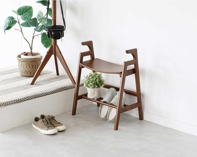 木製アーム付きベンチ　ILC 3734 Arm Bench crest 送料無料 即日発送-12