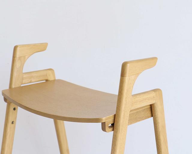 木製アーム付きベンチ　ILC 3734 Arm Bench crest 送料無料 即日発送-6