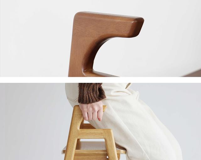 木製アーム付きベンチ　ILC 3734 Arm Bench crest 送料無料 即日発送-7