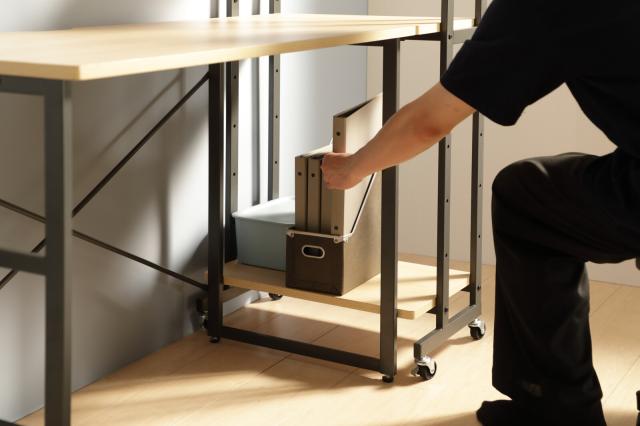 ヴァンナ デスク W900mm 送料無料-7