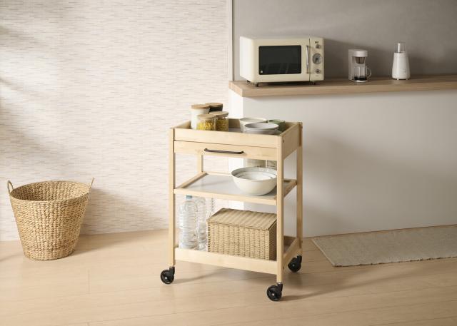 トーレ ワゴン 引き出し付 TORE3H 送料無料-4