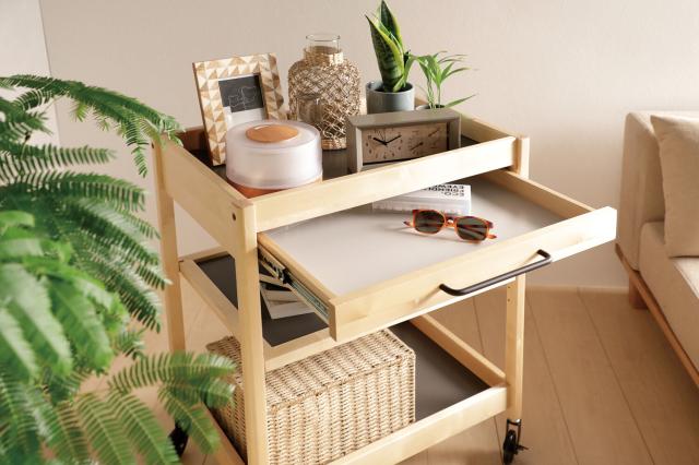 トーレ ワゴン 引き出し付 TORE3H 送料無料-6