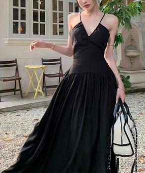 セクシーキャミワンピース ホルターネック 送料無料 即日発送-4