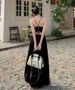 セクシーキャミワンピース ホルターネック 送料無料 即日発送-5