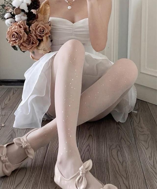 レディース メタリックラメストッキング 送料無料 即日発送-8