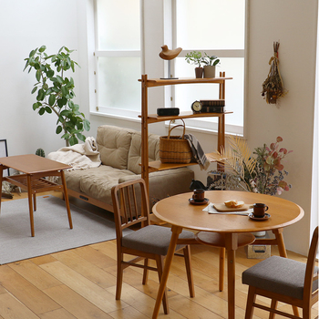 円形ダイニングテーブル　3743 Dining Table φ900 送料無料 即日発送-3