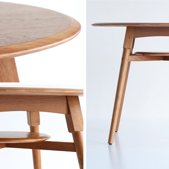 円形ダイニングテーブル　3743 Dining Table φ900 送料無料 即日発送-7