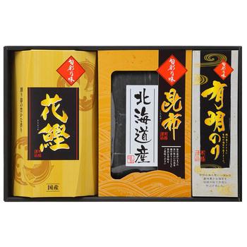 和匠選 味わい 出汁昆布 かつお節 有明のり かにふりかけ 送料無料-0