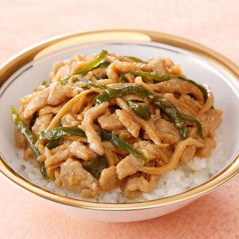 東京 赤坂四川飯店 監修 青椒肉絲丼の具4個セット 送料無料-3