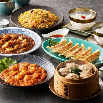 東京 赤坂四川飯店 監修 本格中華6種セット 乾焼蝦仁 麻婆豆腐 餃子 炒飯 焼売 杏仁豆腐 送料無料-3