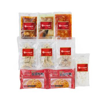 東京 赤坂四川飯店 監修 本格中華7種セット 餃子 乾焼蝦仁 麻婆豆腐 炒飯 焼売 杏仁豆腐 八宝菜 送料無料-1