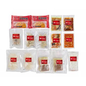 東京 赤坂四川飯店 監修 本格中華10種セット 乾焼蝦仁 麻婆豆腐 炒飯 酢豚 杏仁豆腐 八宝菜 小籠包 餃子 肉まん 担々麺 送料無料-1