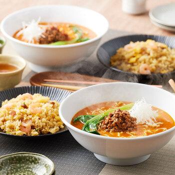 東京 赤坂四川飯店 監修 担々麺＆五目炒飯セット 担々麺セット×3 五目炒飯×4 送料無料-3