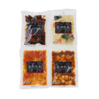 菰田欣也 監修 本格中華4種セット エビチリソース 八宝菜 酢豚 麻婆豆腐 送料無料-1