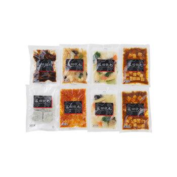 菰田欣也 監修 本格中華6種セット エビチリソース 八宝菜×2 酢豚 麻婆豆腐×2 エビニラまんじゅう XO醤炒め 送料無料-1